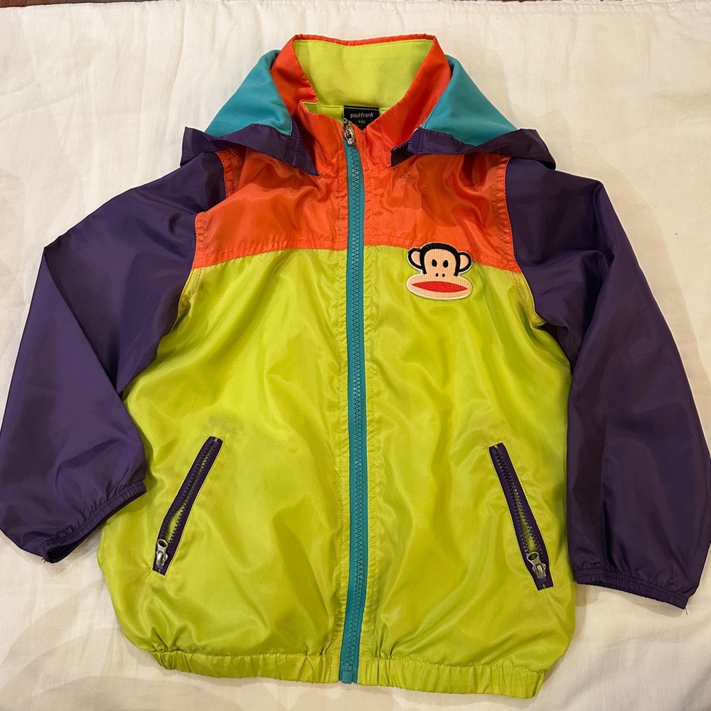 Paul Frank lightweight jacket shell size 6/7